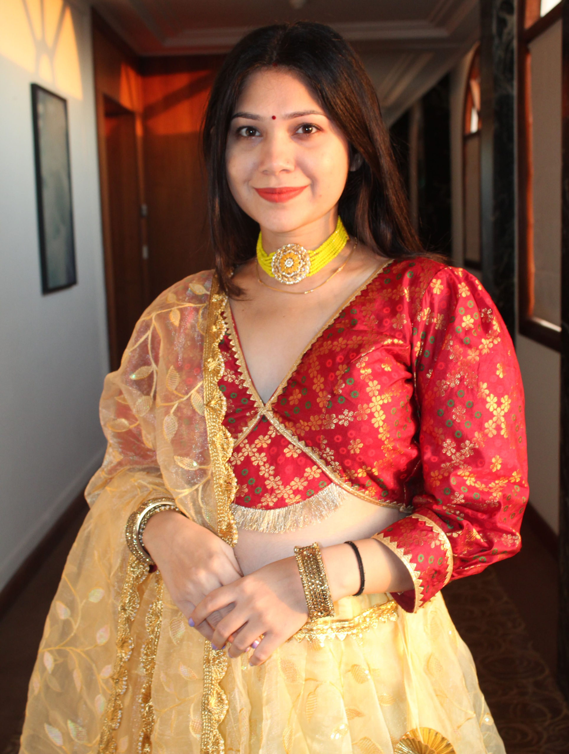 Sajni Organza Lahenga