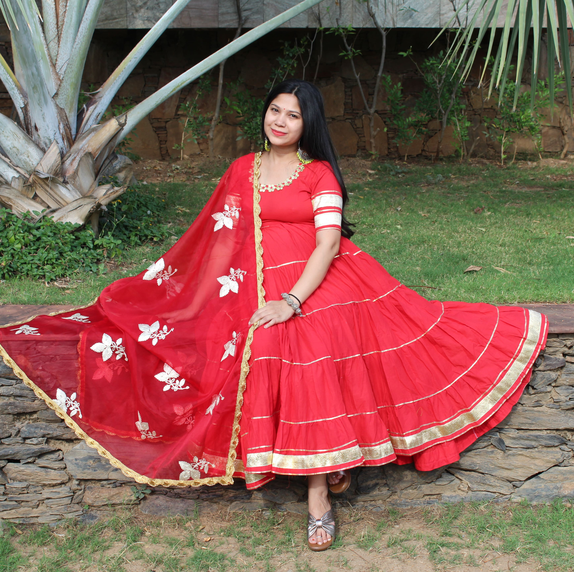 Suhagan Cotton Anarkali