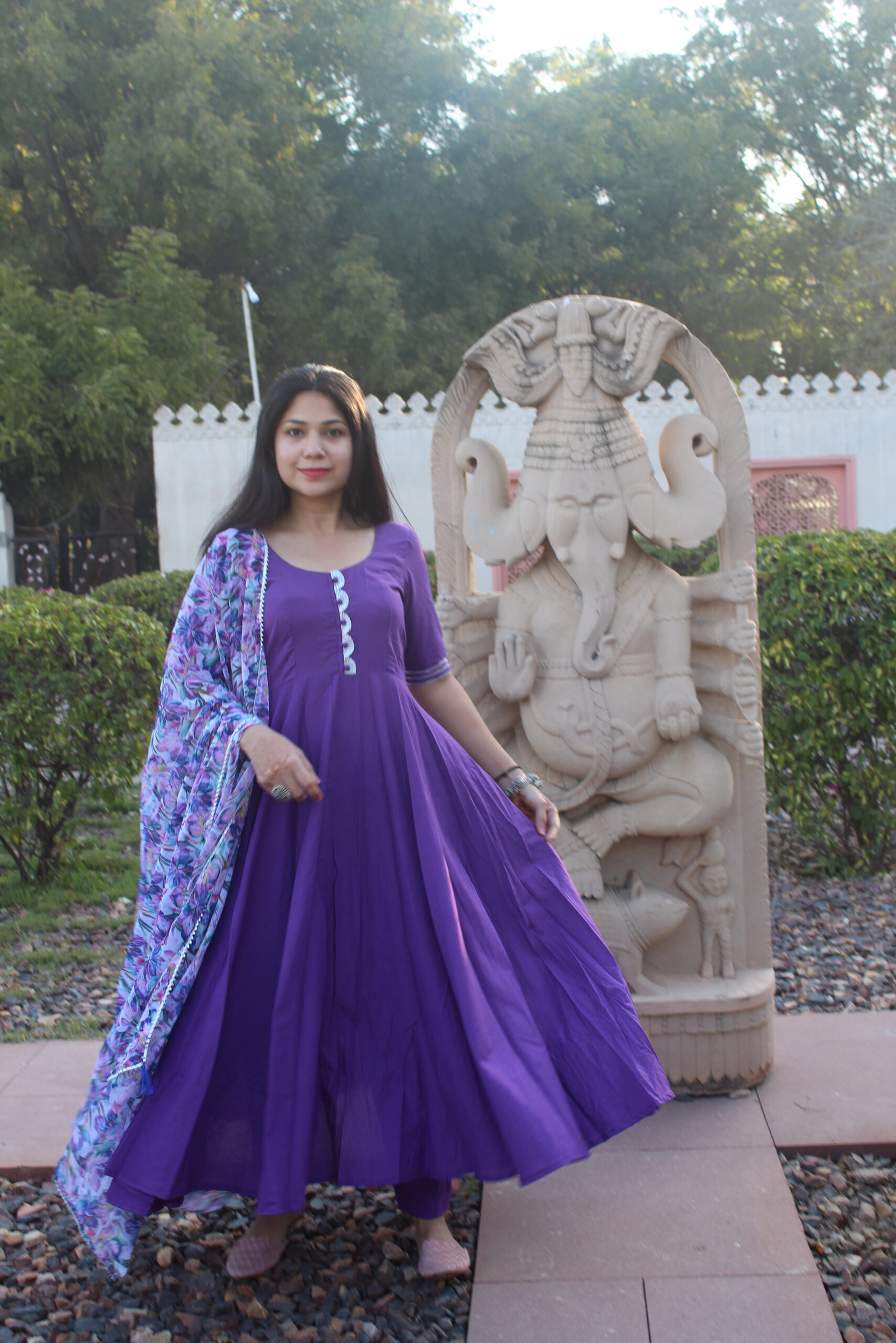 Shubhi Cotton Anarkali