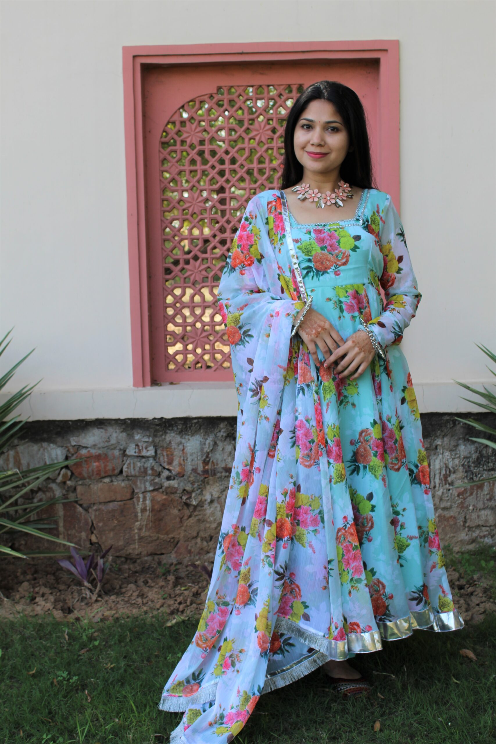 Soni Chiffon Anarkali