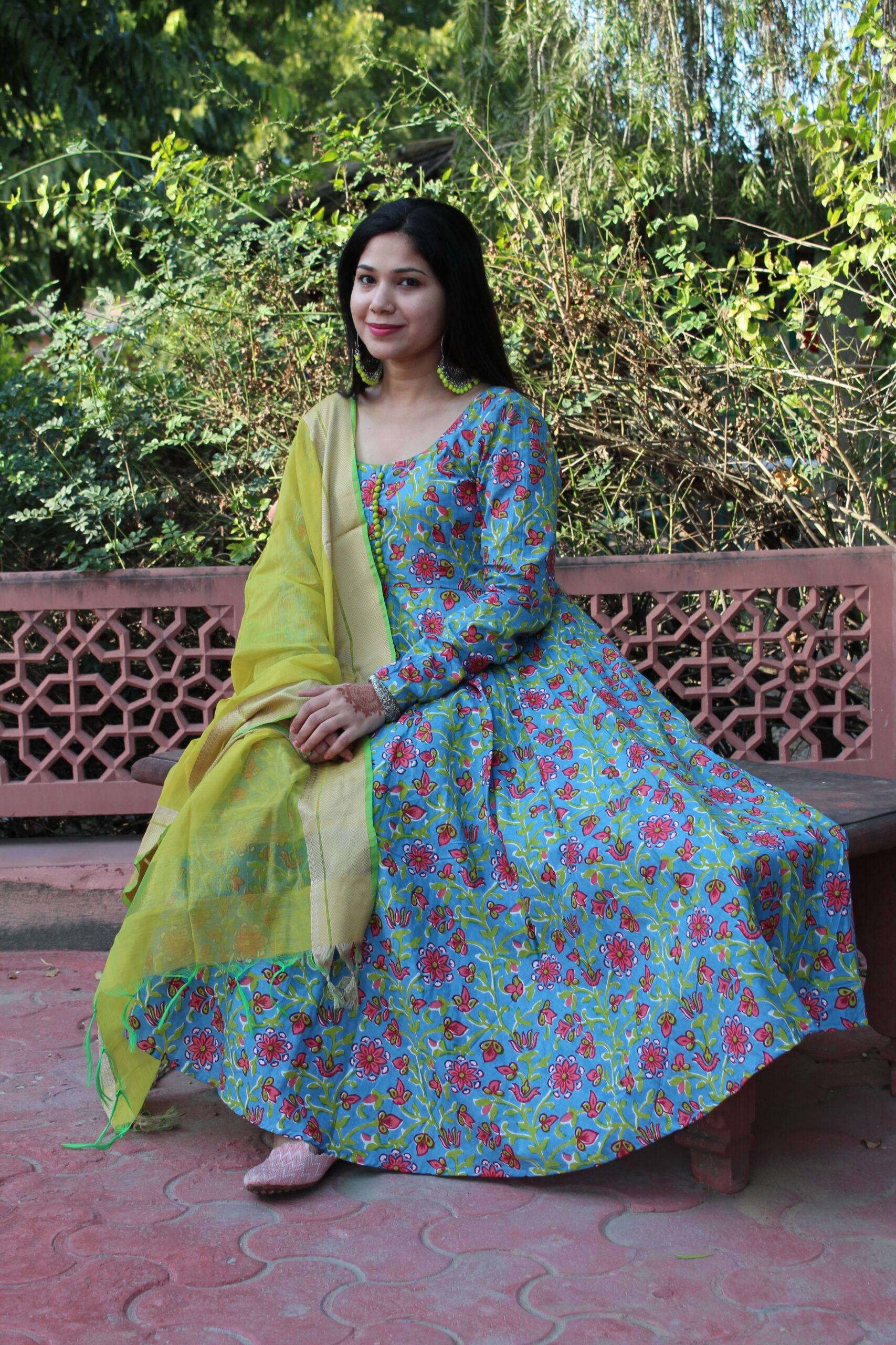 Kinjal Cotton Anarkali