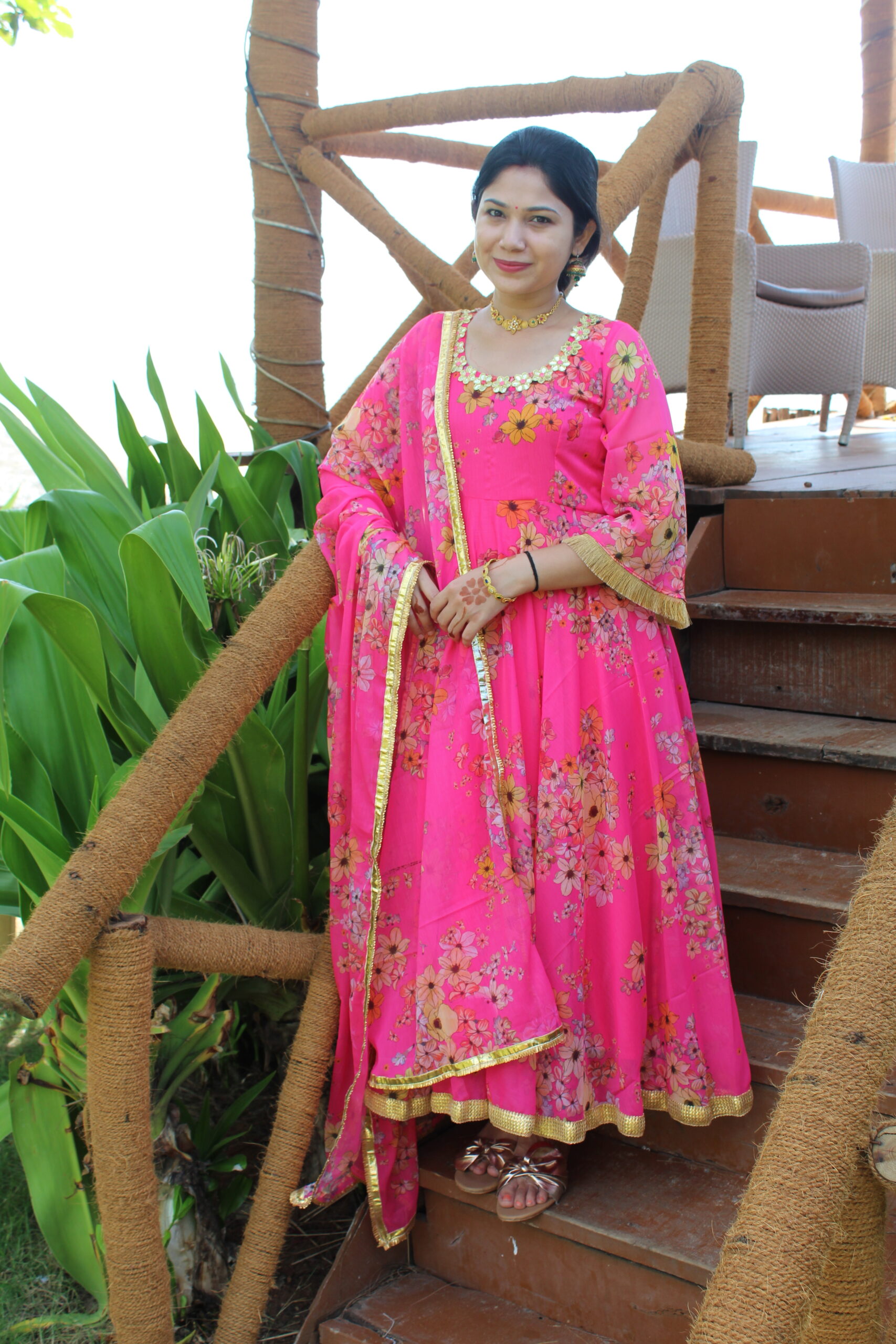 Tanvi Chiffon Anarkali