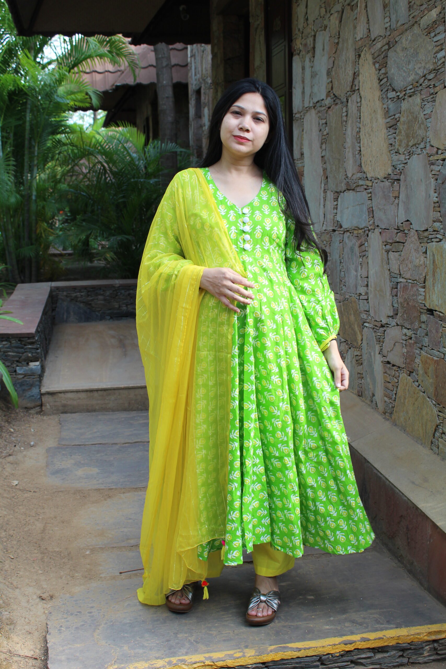 Diya Cotton Anarkali