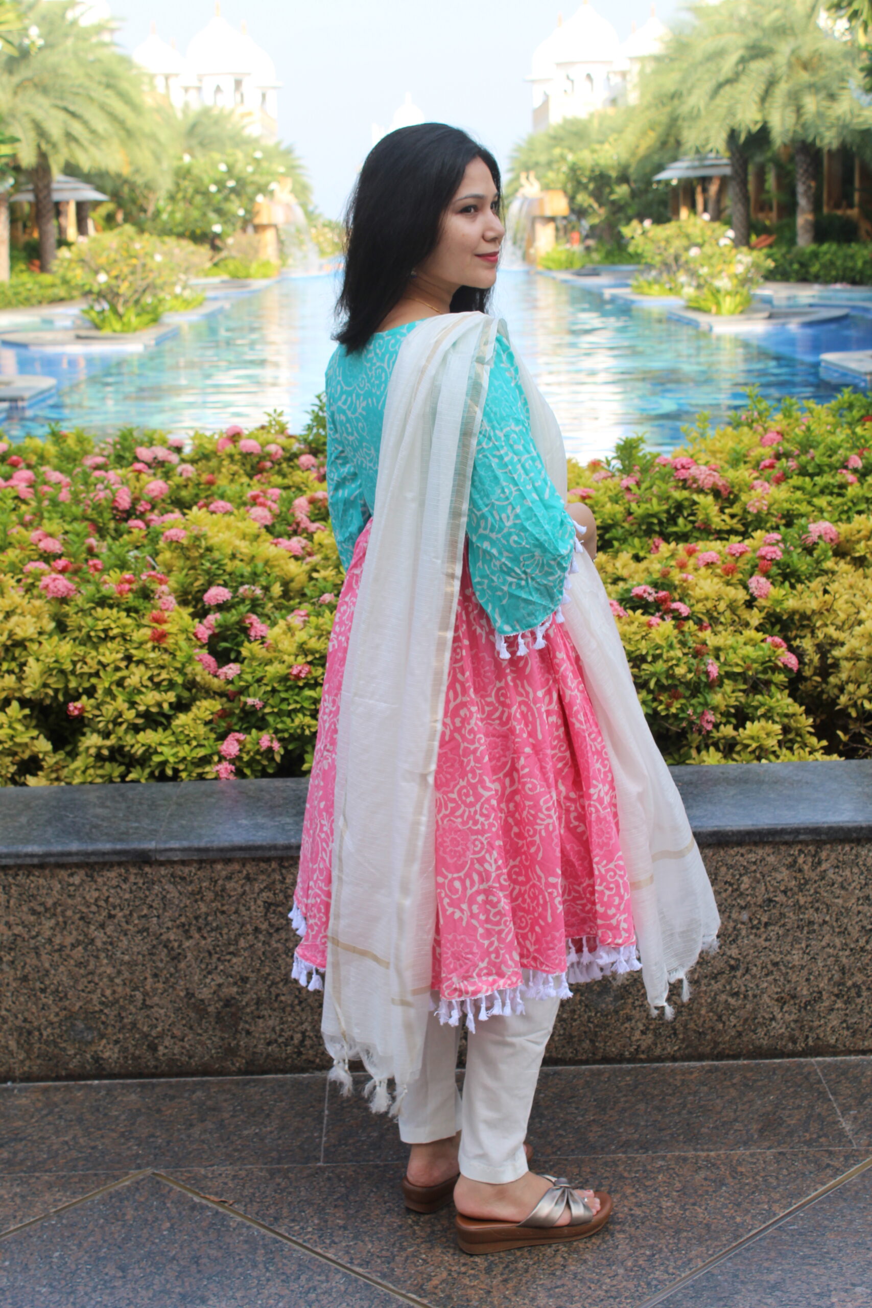 Reva Cotton Anarkali