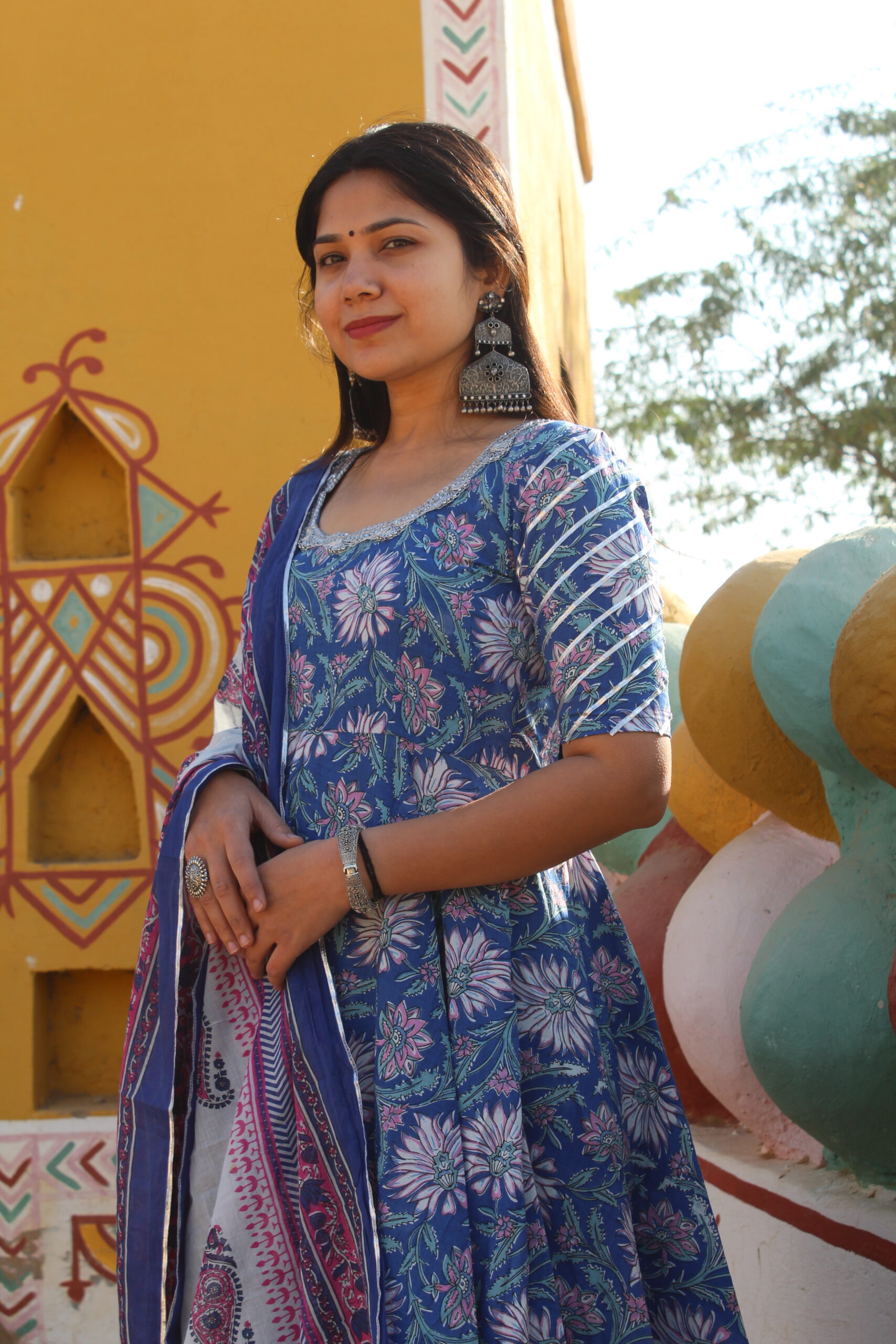 Swati Cotton Anarkali