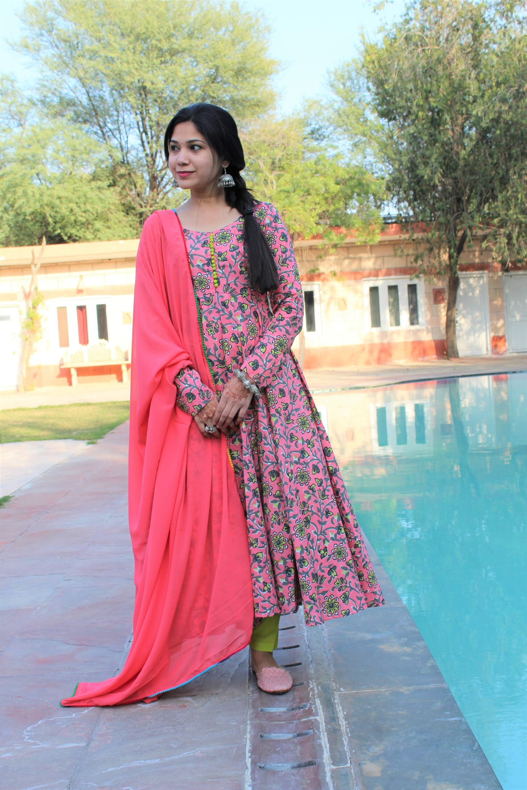 Rajni Cotton Anarkali