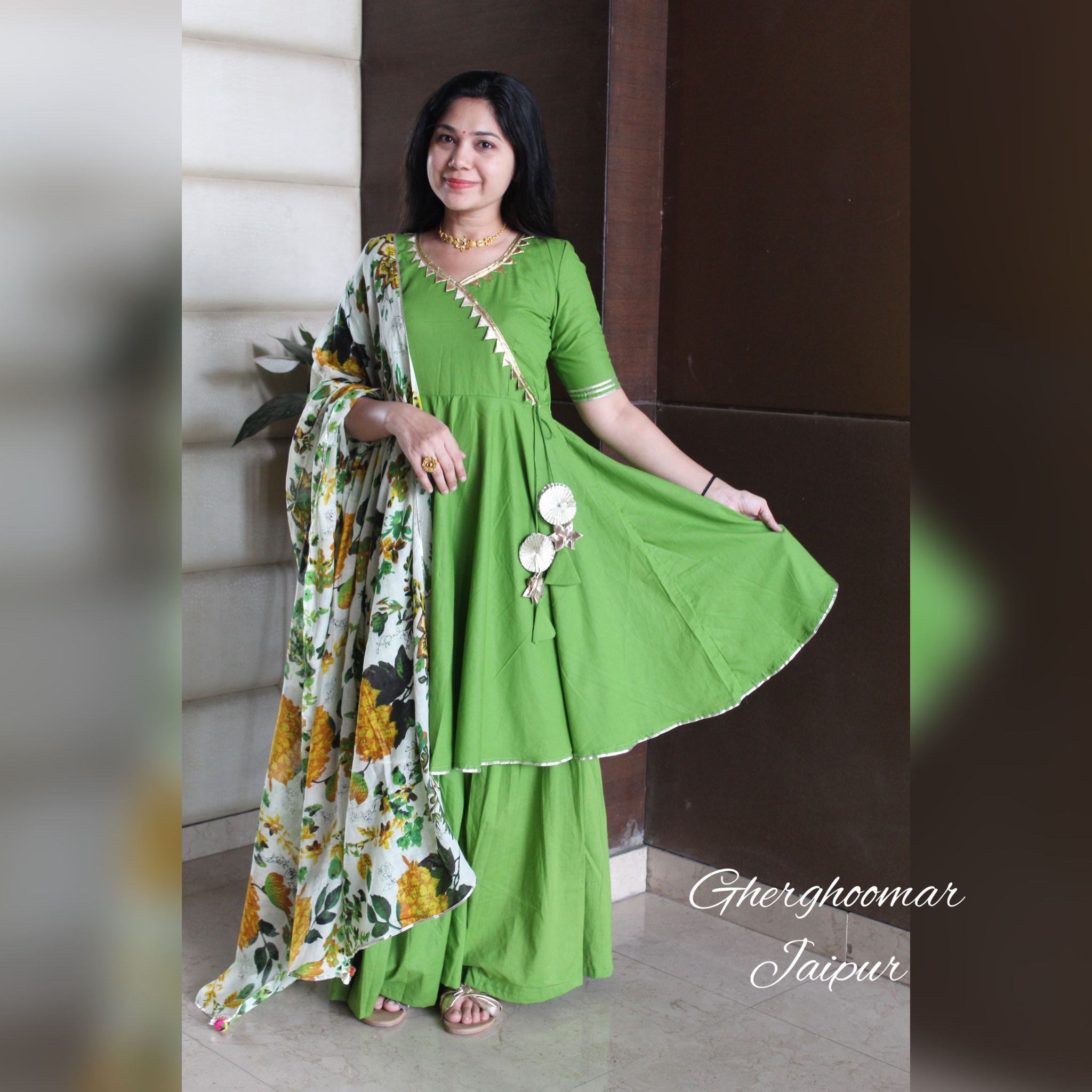 Prachi Cotton Anarkali (Sale)