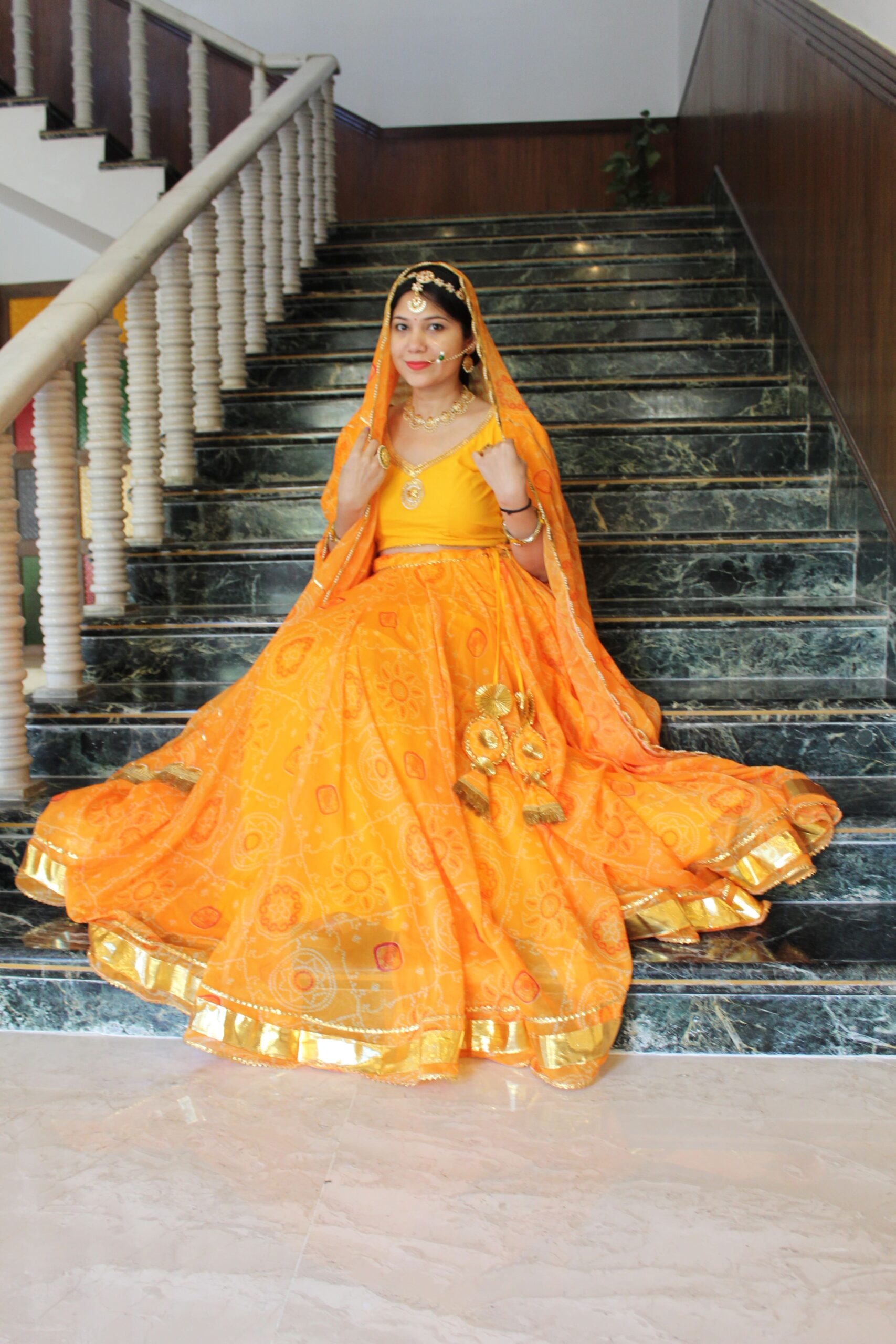 Banno Chiffon Lehenga