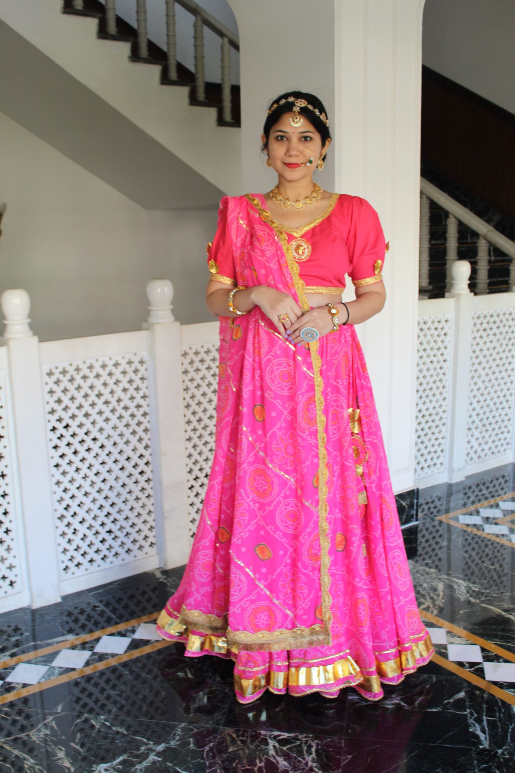 Nav Vadhu Chiffon Lehenga