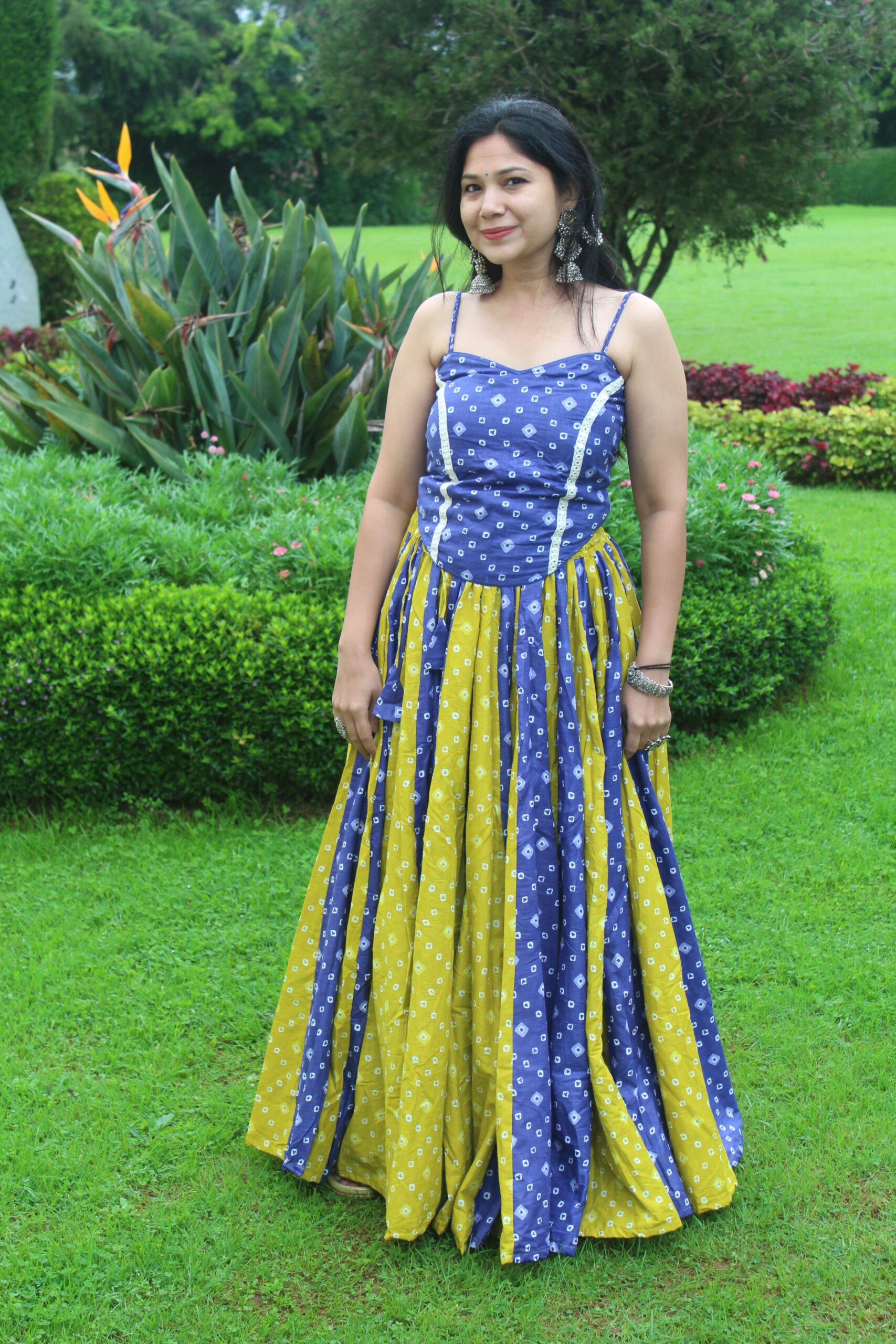 Roshni Cotton Lahenga set