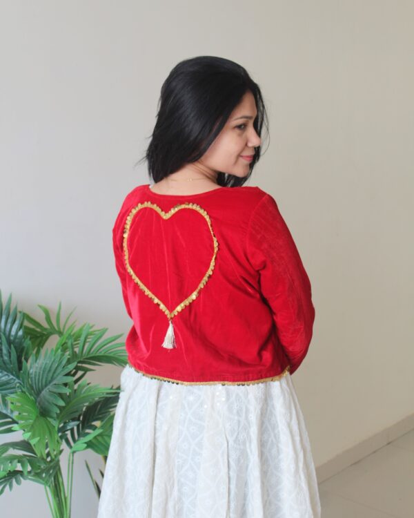 Bridal Velvet Jacket