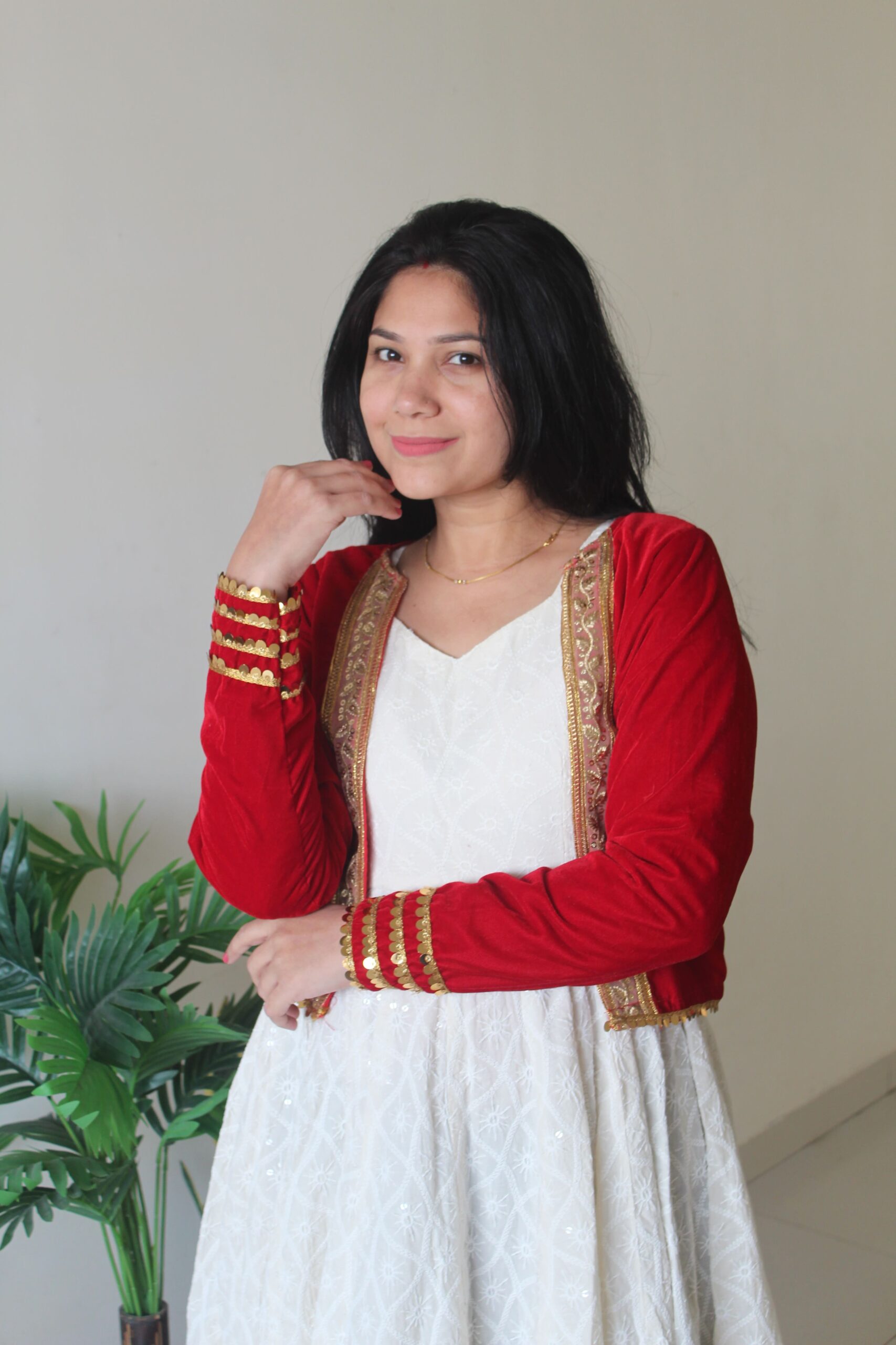 Bridal Velvet Jacket